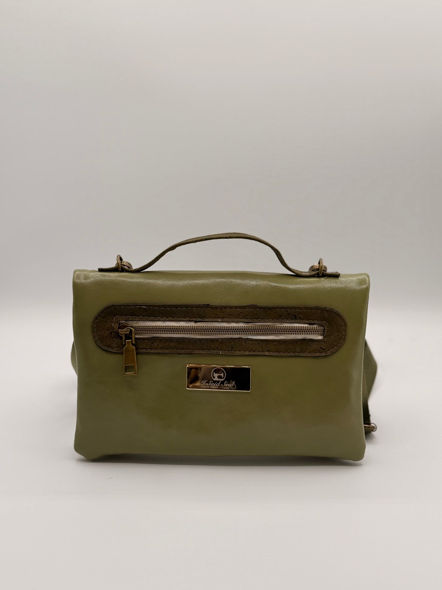 Bend and Snap Clutch Bag